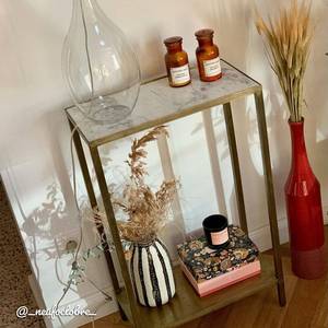 วานดานา เอลารา โนวา คอนโซลโลหะและหินอ่อน - Product Image 1