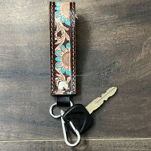 Porte-clés en cuir artisanal, breloque de sac à main personnalisée, unisexe, en cuir de vache, souvenir, cadeau, tendance, décoratif, porte-clés mignons - Product Image 5