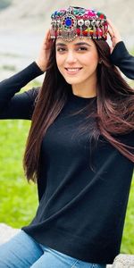 หมวกผู้หญิงแบบสั่งทำ ดีไซน์ใหม่ทันสมัย หมวกคลุมศีรษะผู้หญิงแบบอัฟกัน แฟชั่นอัฟกัน วินเทจ คูชี เครื่องประดับศีรษะชนเผ่า ทำมือ - Product Image 3