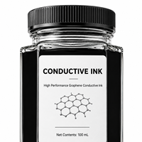 Encre conductrice au graphène de qualité supérieure, revêtement liquide, pureté 99,5 %, pour capteurs RFID et circuits imprimés, 50 L