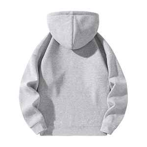Sudadera con Capucha de Invierno para Hombre, 100% Algodón Sólido, Bordada, Resistente al Viento, de Alta Calidad, Diseño Único, con Cierre de Cremallera de un Cuarto - Product Image 3