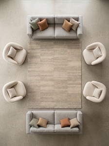 Tapis tibétain moderne en laine/coton tissé à la main, directement de l'usine |   Tapis floral multi-tones de qualité supérieure, respectueux de l'environnement, adapté aux animaux domestiques, en latex - Product Image 2
