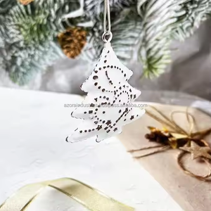 Decoraciones colgantes de Navidad de diseño clásico de metal para el hogar y el jardín para regalar - Product Image 3