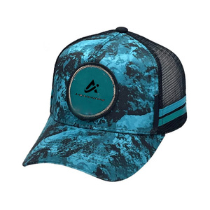 Gorra Trucker de Camuflaje Tigre al por Mayor, 100% Algodón, Malla Transpirable, Impermeable, Moda Hip Hop, Viajes, Aire Libre, Parche, Gorra Snapback - Product Image 1