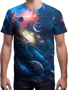 Compre Camisetas Sublimadas para Hombre al por Mayor, Poliéster/Algodón, Manga Corta, Corte Regular, Pedidos al por Mayor, Gráficos Personalizados, Envío Rápido - Product Image 4