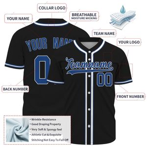 Camiseta de Béisbol para Hombre al por Mayor, de Primera Calidad, Última Moda, Lisa, con Logotipo y Diseño Personalizados - Product Image 4