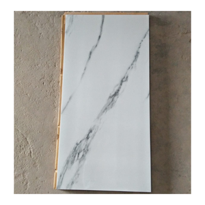 Carrelage en porcelaine effet marbre blanc premium, élégantes veines grises, marbre à veines prononcées, 600x1200mm, GVT PGVT, impression numérique. - Product Image 1