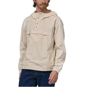 Veste coupe-vent unisexe d'hiver avec col mandarin, service OEM, manteau à capuche coupe-vent, veste décontractée et sportive pour homme - Product Image 1