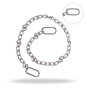 Cadena OB de 60 Pulgadas, Instrumento Veterinario Obstétrico de Acero Plateado para Asistencia en Partos y Parto de Ganado - Product Image 1