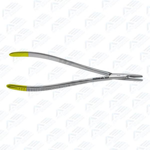 Porte-aiguille Langenbeck 20 cm, largeur avec inserts en carbure de tungstène, pour usage dentaire, vétérinaire et chirurgie générale - Product Image 4