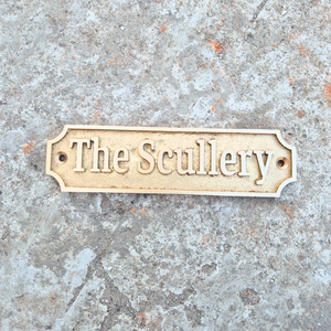 Rustic Metal Wall Plaque Vintage Decorative Hanging Home Decor - Product Image 1