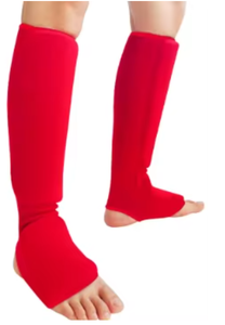 PROFIT SPORTS Chauffe-jambes en Spandex Rouge Légers et Chauds pour Toutes Saisons, Protège-tibias en Tissu Coton pour Usage Quotidien Adulte - Product Image 2