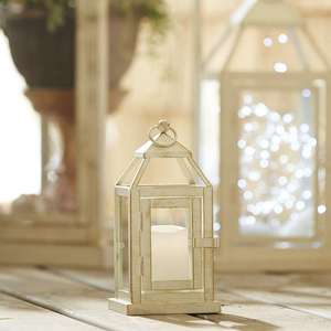 Farol Colgante de Hierro Galvanizado de Primera Calidad, Farol Metálico Pequeño del Fabricante para Decoración del Hogar - Product Image 3