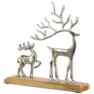 Sculpture en métal artisanale OEM ODM, sculpture d'art moderne personnalisée, décoration de jardin, d'hôtel, de commerce, pour la maison, présentation sur table - Product Image 4