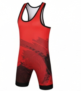 Combinaison de lutte personnalisée pour homme, sublimée, extensible dans quatre directions, séchage rapide, respirante, 85% polyester, 15% élasthanne, pour la musculation - Product Image 4