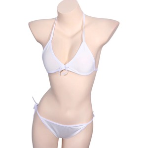 Nouvel ensemble bikini push-up sexy à décolleté plongeant, taille haute, motif à carreaux, contrôle du ventre, dos nu, maillot de bain deux pièces pour les vacances à la plage - Product Image 4