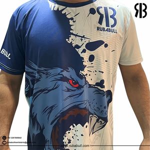 Rubabull T-shirt de sport personnalisé respirant, à séchage rapide, anti-transpiration, pour la gym, l'entraînement, unisexe - Product Image 5