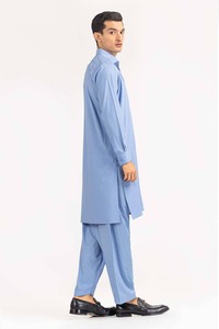 Shalwar Kameez Formal para Hombre, Tela de Algodón Transpirable, Ropa Islámica Tradicional, Corte Elegante y Cómodo - Product Image 3