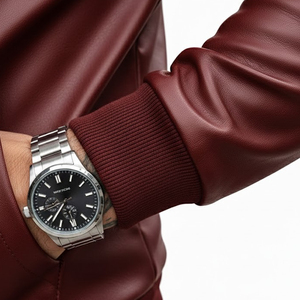 Ensemble de survêtement en cuir pour homme, à capuche, épais, respirant, coupe-vent, avec logo personnalisé, pour l'hiver, à prix abordable - Product Image 6