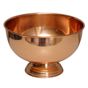 Cuenco Victoriano Antiguo de Plata de Ley con Rosas, Elegante Cuenco para Ponche con Pedestal Acanalado y Diseño de Cinta Decorativa, Coleccionable para Decoración del Hogar - Product Image 4