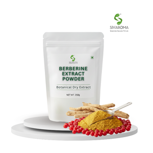 Poudre d'extrait sec de berbérine sauvage de qualité supérieure, de qualité alimentaire, pour l'industrie de la formulation à base de plantes - Product Image 1