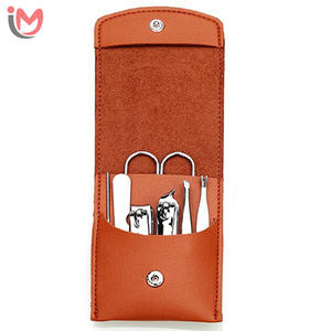 18-Piece Professional Manicure & Pedicure Set Stainless Steel Nail <b>Tools</b> <b>Kit</b> High Quality Travel Nail Clippers Scissors OEM - Product Image 4