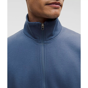 OEM état stable pull à demi-fermeture éclair pour hommes veste en jersey molletonné décontracté col montant manches longues sweat à capuche extérieur ODM - Product Image 3