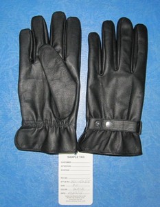 Gants en cuir pour hommes, motif peau de chèvre, haute qualité, pour l'hiver, usage extérieur et plage, style uni, compatibles écran tactile, vente en gros - Product Image 4