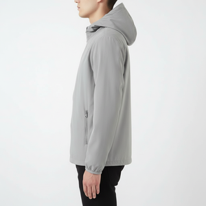 Mens Lightweight Waterproof 100% Polyester Full Zip Windbreaker <b>Jacket</b> for Winter <b>Workouts</b> Sports & Gym Use - Product Image 3