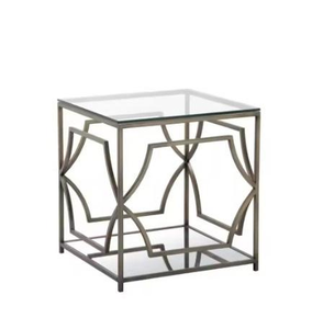 Durable round metal side <b>table</b>, minimalist design, ideal for modern homes, OEM/ODM support available <b>top</b> trending Home <b>Decor</b> - Product Image 1
