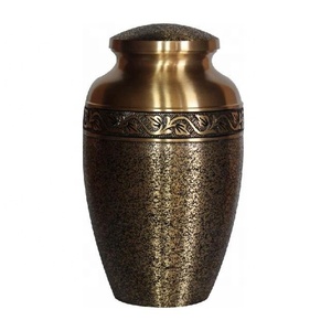 Handmade Bronze Cremation Urn Customized Design Antique Color Highly Quality <b>Memorial</b> Urns <b>Keepsake</b> Urn Multiple Sizes for Adult - Product Image 1