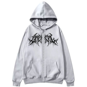 Sudadera con Capucha de Alta Calidad para Hombre, 100% Algodón, Anti-Pilling, con Estampados Gráficos, Estilo Hip Hop, Otoño 2026 - Product Image 5