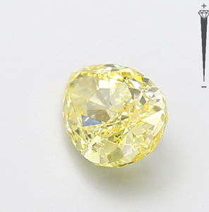 Diamante Cultivado en Laboratorio con Certificación IGI, Corte Pera Modificado de 2.53 CT, Color Amarillo Intenso Fantasía, Claridad VS2, CVD LG 795645754 para Joyería - Product Image 4