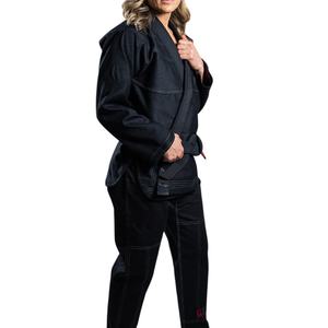 Uniforme Jiu Jitsu Gi ligero profesional para mujer con cinturón, tela flexible y duradera y opciones de sublimación personalizadas - Product Image 1