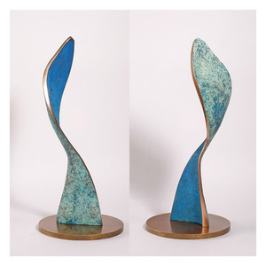 Escultura Moderna Premium de Aluminio en Forma de Lazo – Elegante Adorno Decorativo para el Hogar, la Oficina y el Vestíbulo del Hotel - Product Image 6