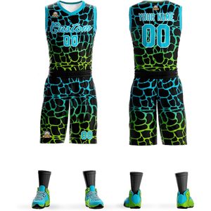 Maillot de basket-ball personnalisé pour hommes, femmes et jeunes, vêtements de sport personnalisés avec le nom de l'équipe, le numéro, le logo, taille XS, vêtements de basket-ball - Product Image 1