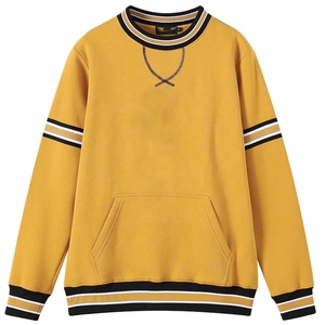 Women's Crew Neck Custom Logo <b>Men</b> High Quality Cotton Polyester Chenille Pullover Sororities University - Product Image 1
