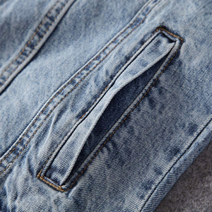 Men's Winter <b>Denim</b> <b>Jacket</b> OEM Customized Design Waterproof High Quality Custom Logo & Label <b>Denim</b> <b>Jacket</b> Men Waterproof - Product Image 5