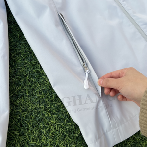 ผู้ผลิตเสื้อกันลมแบบกำหนดเอง เสื้อแจ็คเก็ตกันน้ำ กันลม สำหรับกีฬากลางแจ้ง - Product Image 5