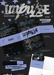 Xdinary-Heroes IMPULSE [Version BACKSTAGE] Band of Outsiders Ver. 9ème mini-album - Product Image 2
