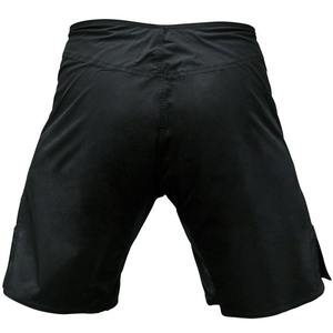 2026 Minimalist Black MMA <b>Shorts</b>: Sleek Plain Design Quick Dry Training Fight <b>Shorts</b> for BJJ & <b>Grappling</b> - Custom OEM Service - Product Image 3