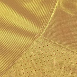 <b>Men's</b> <b>Yellow</b> V-Neck Soccer Jersey Short Sleeve Mesh Football <b>Shirt</b> Quick Dry Team Uniform Sports Top 100% Polyester 3D Printed - Product Image 3