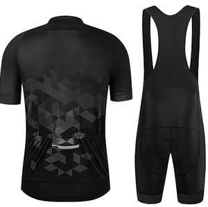 Maillot de cyclisme unisexe de qualité supérieure à manches courtes, uniforme de cyclisme sur route de haute qualité, couleur et logo personnalisés, respirant, 100% polyester - Product Image 1
