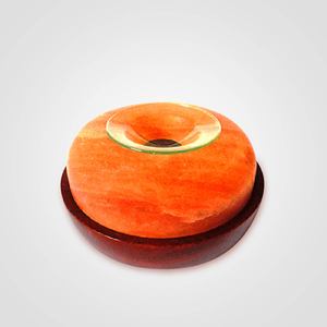 Difusor de Aromas de Sal del Himalaya con Forma de Domo, Luz Nocturna LED de Cristal Natural, Ultrasónico, Decoración para Spa en Casa, Regalo - Product Image 1