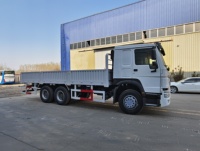 Camion léger HOWO Sinotruk 4x2 20 tonnes 371 CV Cabine simple 6 roues Diesel LHD RHD avec bâches rabattables d'occasion