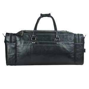 Sac de sport artisanal pour homme, sac de voyage vintage en cuir de chèvre, sac de sport pour la gym - Product Image 2