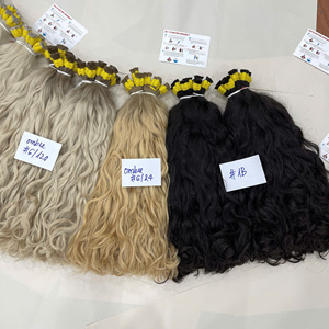 [Top Quality] Raw Vietnamese Hair Natural Wavy Bulk Double Drawn Machine Weft Thanhanhair Mink Quality Remy <b>Russian</b> Straight - Product Image 6