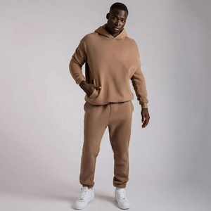 ชุดวอร์มผ้าขนแกะแบบสวมหัวมีฮู้ดสำหรับผู้ชายชุดเทรนนิ่งแขนยาวออกแบบโลโก้ได้ตามต้องการ - Product Image 2