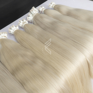 Extensión de cabello virgen europeo de alta calidad de 36 pulgadas, cabello liso natural teñido para mujeres - Product Image 1