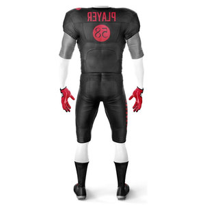 Men Club Soccer Shirt and <b>Padded</b> Pants High Quality Team Uniform Jersey Set American Football Uniform Manufacturer Team Player - Product Image 2